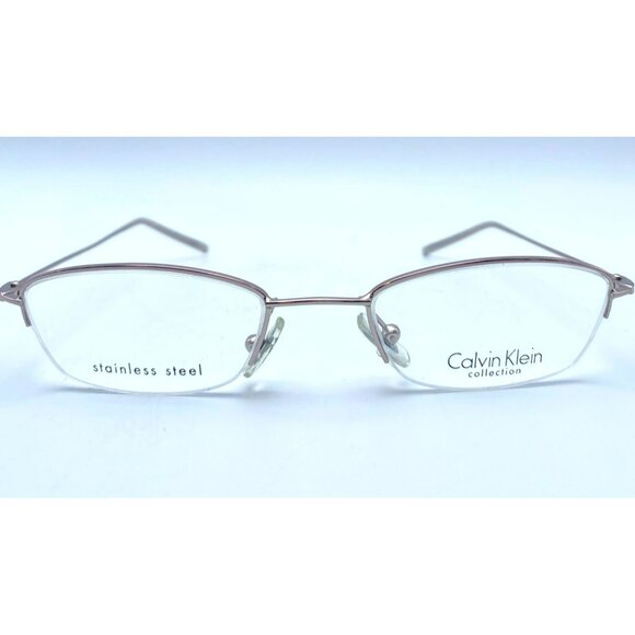 Calvin Klein Accessories - Calvin Klein Eyeglasses Glass Frames Metal Silver Italy 135 441 596 MSRP $199